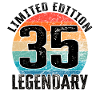 Joyeux anniversaire - 35e anniversaire