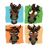 Horse trombines