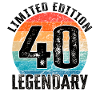 Joyeux anniversaire - 40e anniversaire