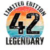 Joyeux anniversaire - 42e anniversaire