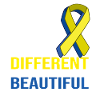 Different Beautiful Downsyndrom Awareness
