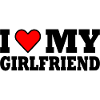 I love my girlfriend