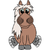 Friendly pony
