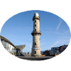 Leuchtturm und Teepott