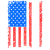 Wyoming Usa flag gift
