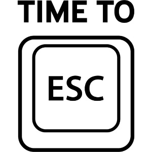 Time To Escape - Black