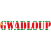 Gwadloup Jag älskar guadeoupe Mitt land