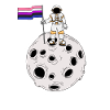 Genderfluid astronaut Genderfluid flag