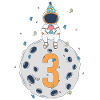 3rd Birthday Space Birthday Party