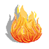 Retro Pixel Fire