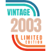 Édition limitée Millésime 2003