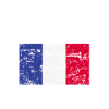 France Flag Slogan