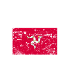 Isle of man Flagge Spruch