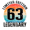 Happy Birthday - 63rd birthday