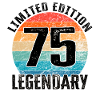 Happy Birthday - 75th birthday