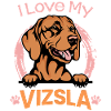 J’aime mon Vizsla