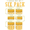 Beer Glasses Six Pack