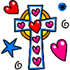 Doodle Cross Symbol