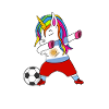 Argentina Football Dabbing Gift