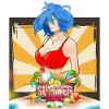 Summertime Anime Girl