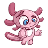 Cute sweet axolotl