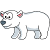 Polar Bear Comic Animal