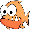 Piranha Comic Animal