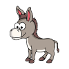 Donkey Comic Animal