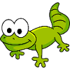 Gecko Comic Animal