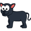 Panther Comic Animal