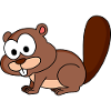 Beaver Comic Animal