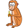 Monkey comic animal
