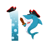 1st Children's Birthday Shark