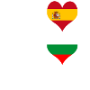 Bulgaria and Spain genius / gift