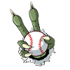 Monster claw with baseball