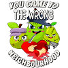 Funny Mad Fruits bad neighbourhood