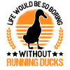 Indian Running Gift Running Duck