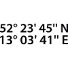 Potsdam Coordinates