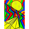 OBLIQUE SUNSET