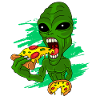 Pizza Extraterrestre
