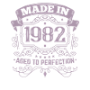 Fabriqué en millésime anniversaire 1982