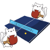 Table Tennis Outfit Women's Cat