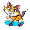 Patinage de chat