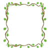 Leaves Square Shape Symbol Square