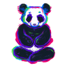 Meditating Panda