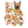 German Shepherd Autumn Grateful Love