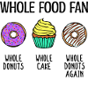 Snacking Donut Cupcake Déclaration Bonbons Délicieux