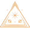 Hipster dreieck symbol
