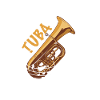 Tuba spielen laut