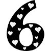 6 Birthday with heart